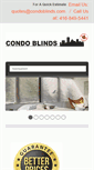 Mobile Screenshot of condoblinds.com